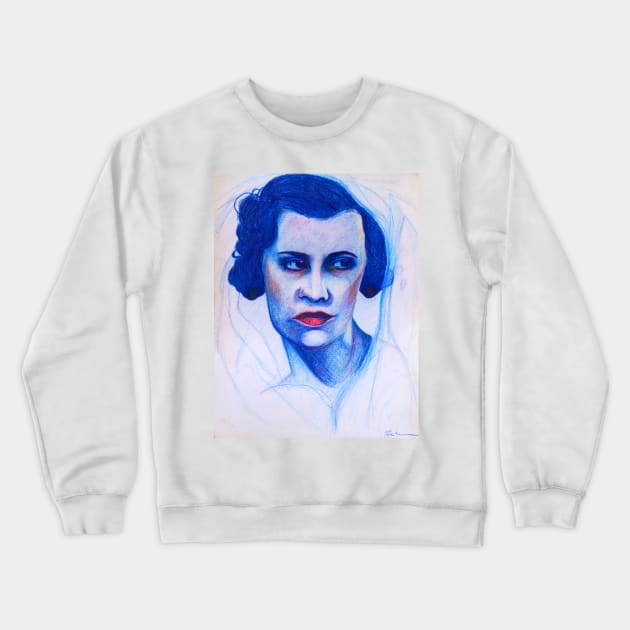 Blue Beauty Crewneck Sweatshirt by Kurtcmo